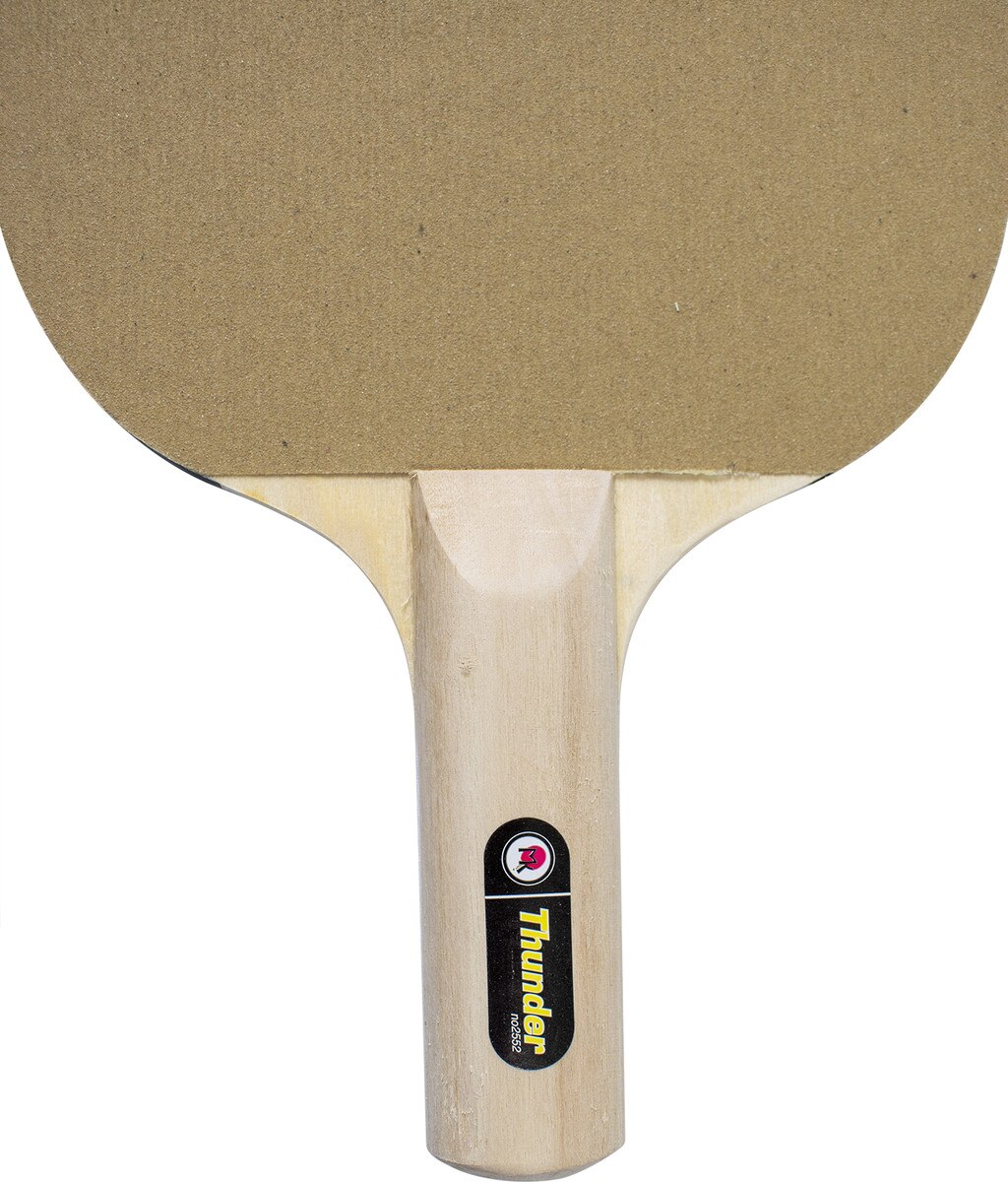 Butterfly Thunder Sandpaper Racket: Close up of handle